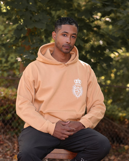 Jesus King of Hearts Hoodie Unisex