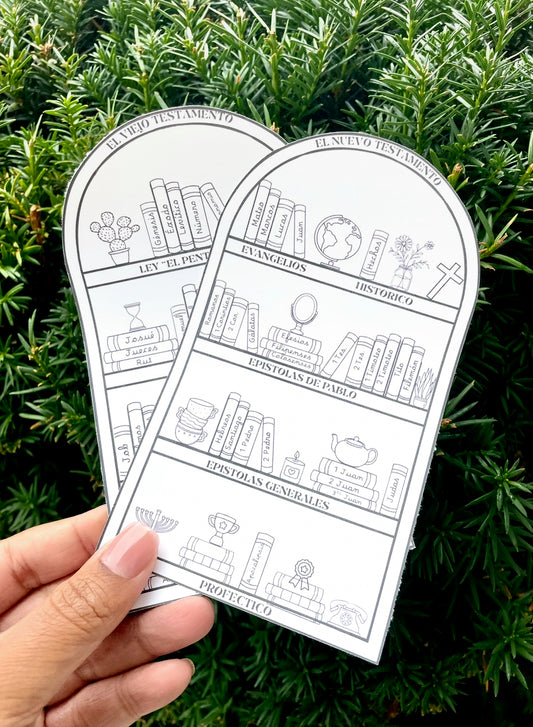 Pegatina de seguimiento de lectura de la Biblia para colorear 6.4" x 4"