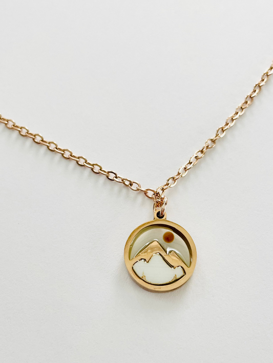 Mustard Seed Rose Gold Women's Pendant Necklace