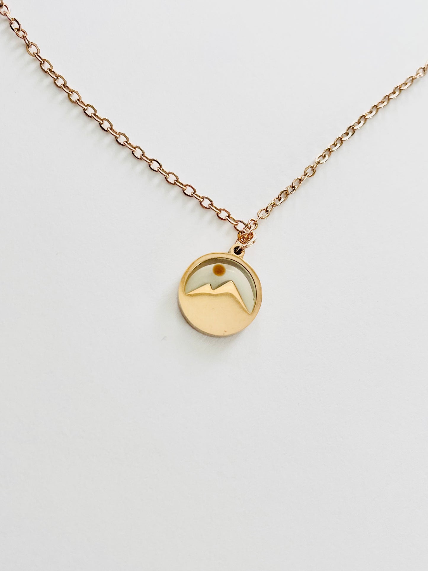 Mustard Seed Rose Gold Women's Pendant Necklace