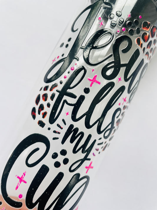 Jesus Fills My Cup 18oz Bottle