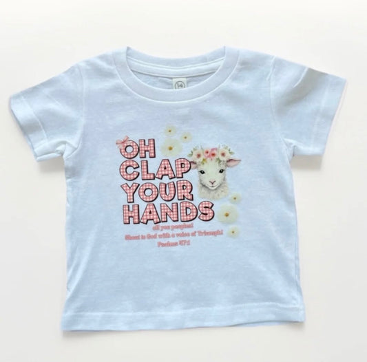Oh Clap Your Hands Toddlers Shirt